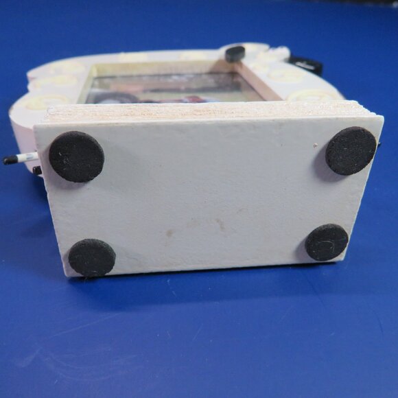 Sheep Lamb Picture Frame with weathered edges stands 5.75" tall Farmhouse Ewe - Picture 9 of 10